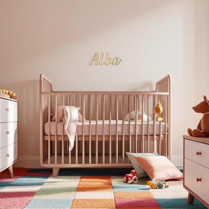 Prénom en bois à personnaliser pour décorer une chambre enfant ou bébé